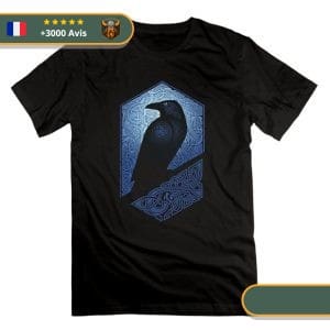 T-shirt Viking <br>Corbeau</br> Viking Shop