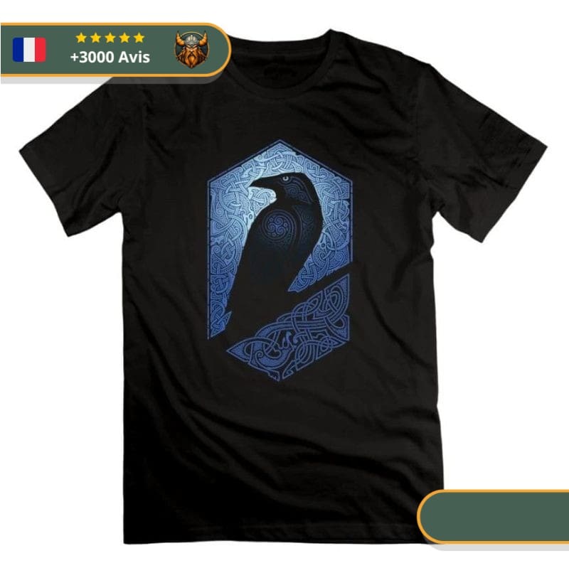 T-shirt Viking Corbeau Viking Shop