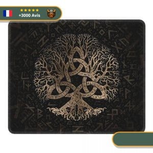 Tapis de souris viking arbre de vie