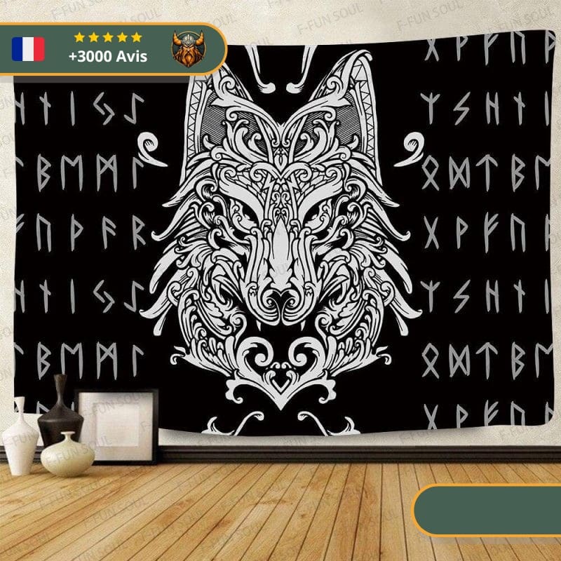Tapis Mural Viking Grand Fenrir – Image 3