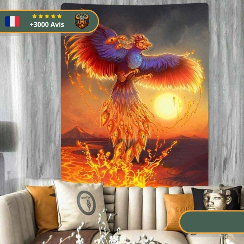 Tapis Mural Viking Phoenix de Muspelheim – Image 3