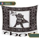 Tapis mural viking thor