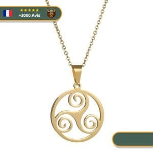 Collier Viking <br>Triskel</br> Viking Shop