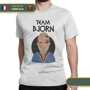 t-shirt viking bjorn lothbrok