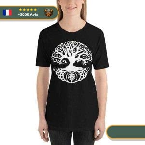 T-shirt Viking femme Arbre Yggdrasil