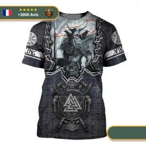 T-shirt Viking Odin Guerrier