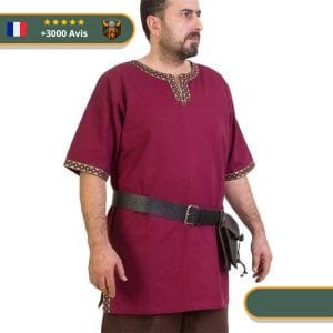 Tunique Viking Rouge