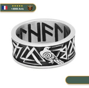 Bague Viking <Br>Hugin & Munin</br> Viking Shop