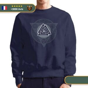 Sweat-shirt Valknut Viking Shop